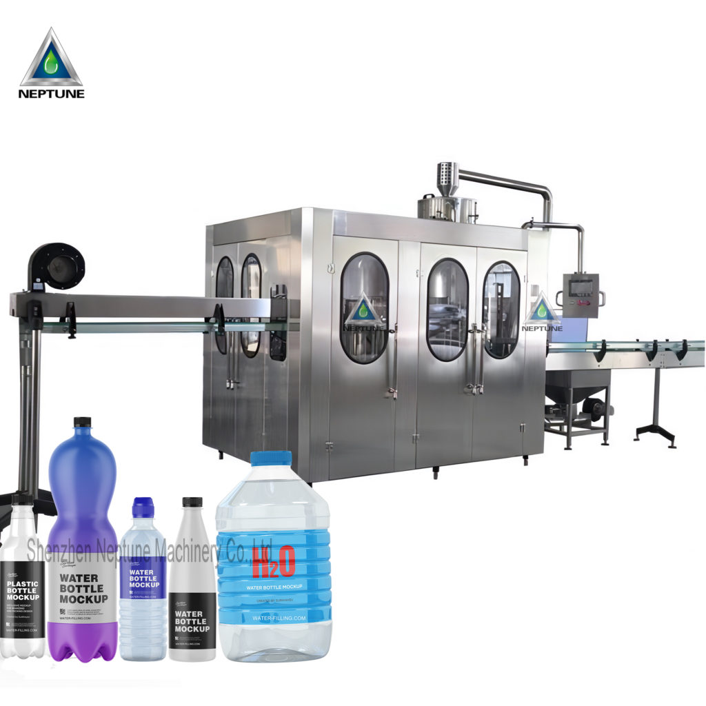 24-24-8 Fast Monoblock Bottle Filling Machine 1 12000bph monoblock water bottling machine