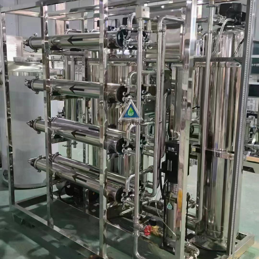 2000LPH Industrial RO Plant 5 2TON RO WATER PURIFICATION STAINLESS STEEL