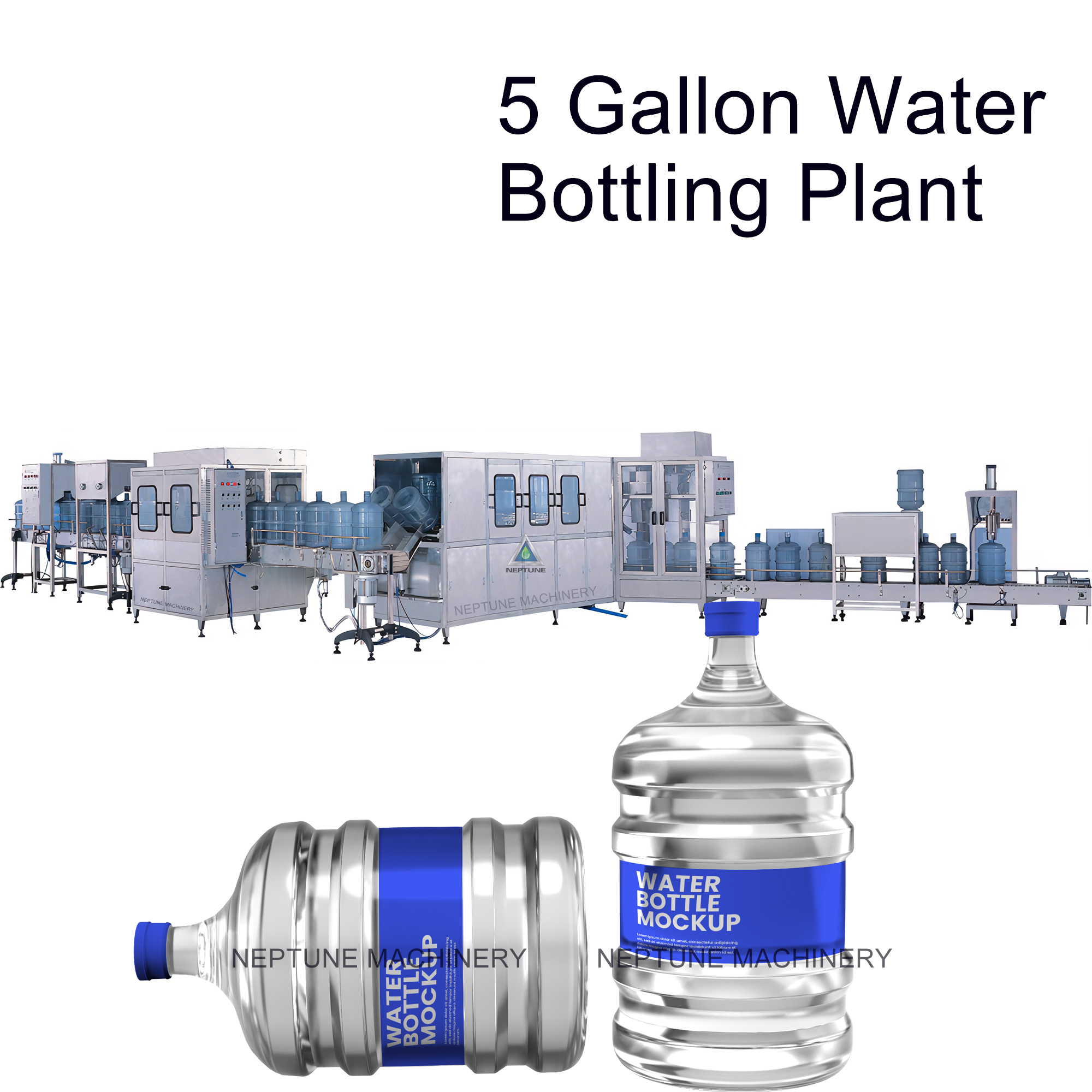 5 Gallon Water Bottling Machine Plant 2 5 Gallon WATER FILLING MACHINE PLANT