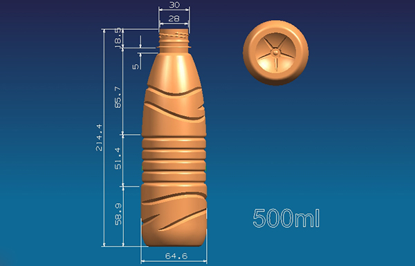 Pre-Sales Free Design 1 500ml bottled design