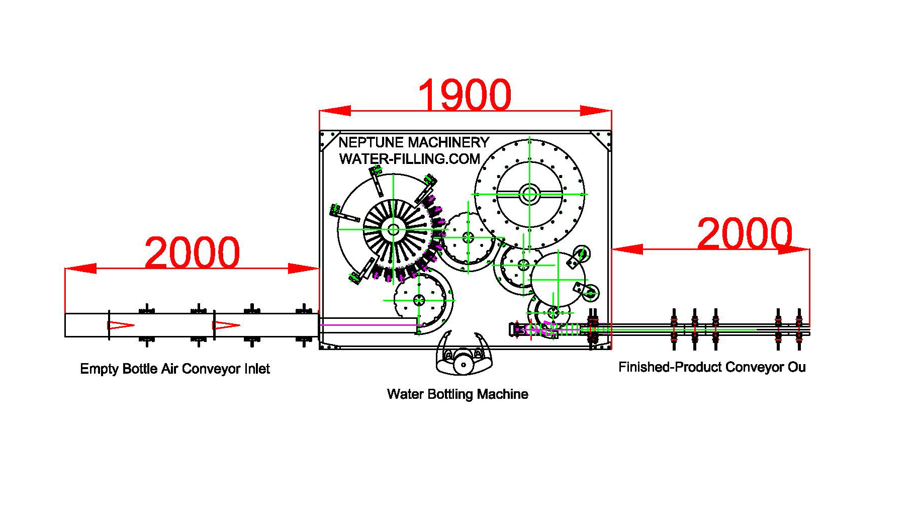 3in1 small scale water bottle filling machine 5 883 Water Bottling Machine