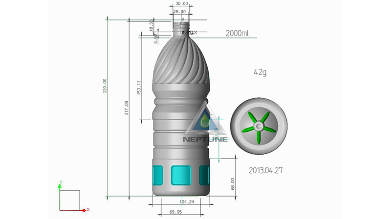 13 PSC Best Water Bottle Design 13 2000ml water bottle design