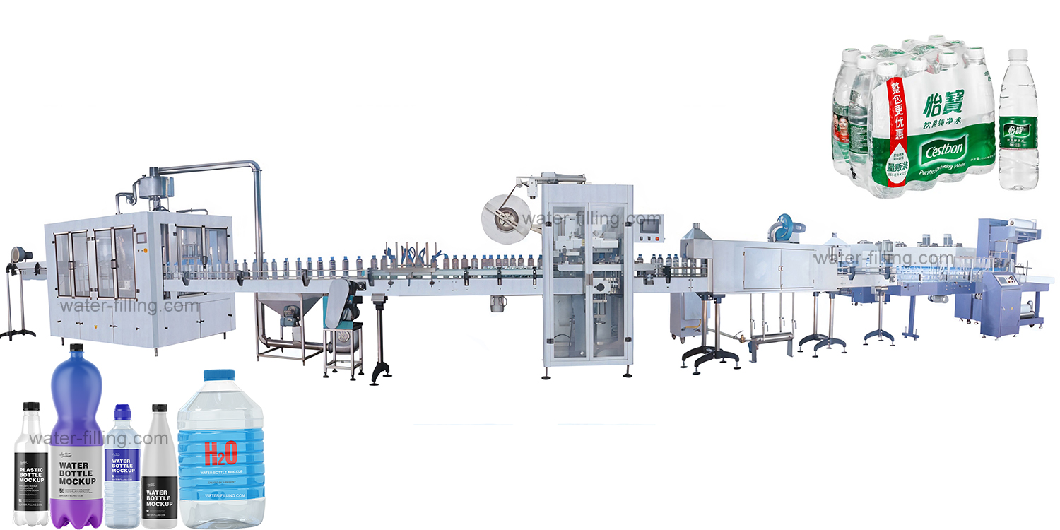 What materials needed for a water bottling plant 1 automatic water production line plant