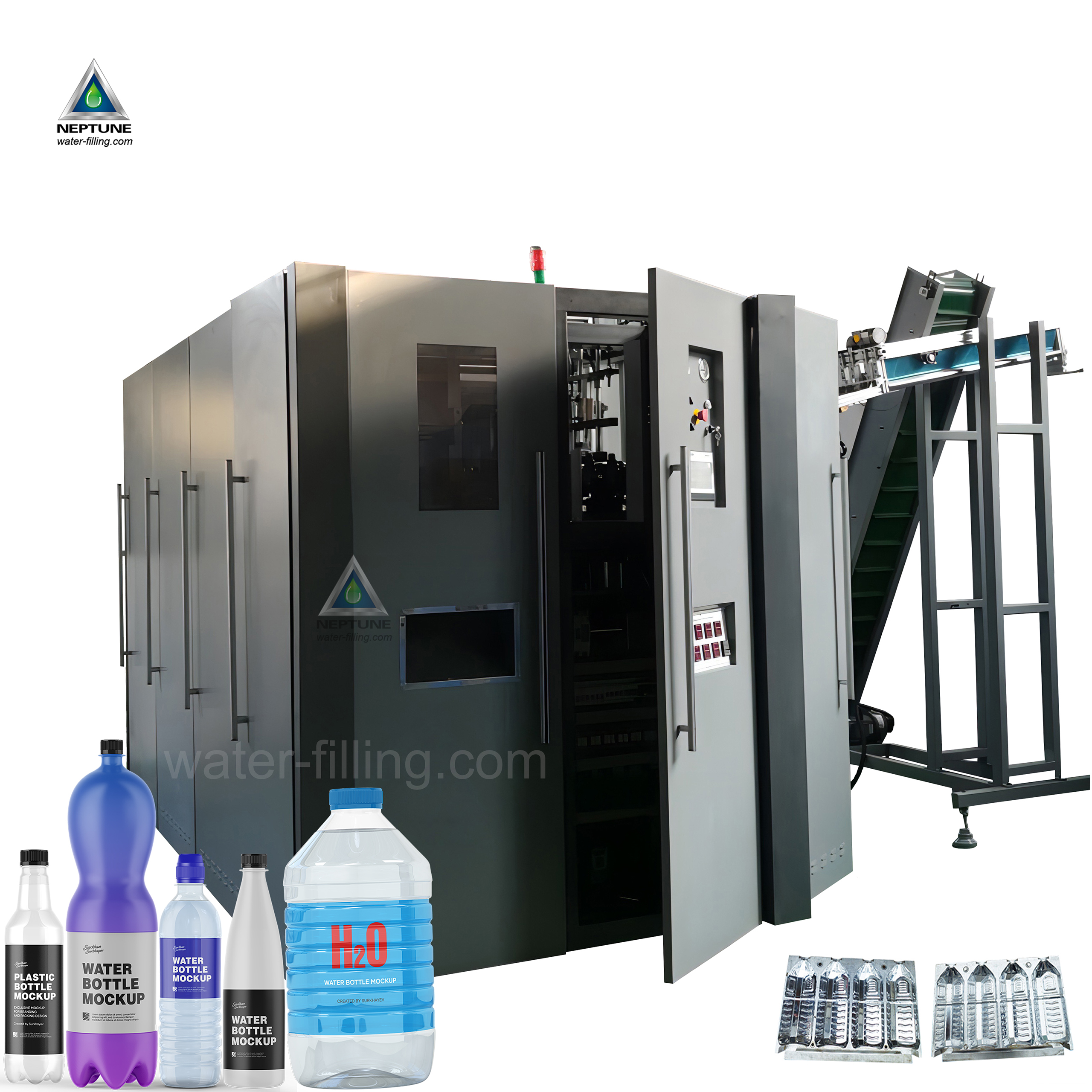 4000BPH Automatic Blow Molding Machine 1 Automatic Blow Molding Machine
