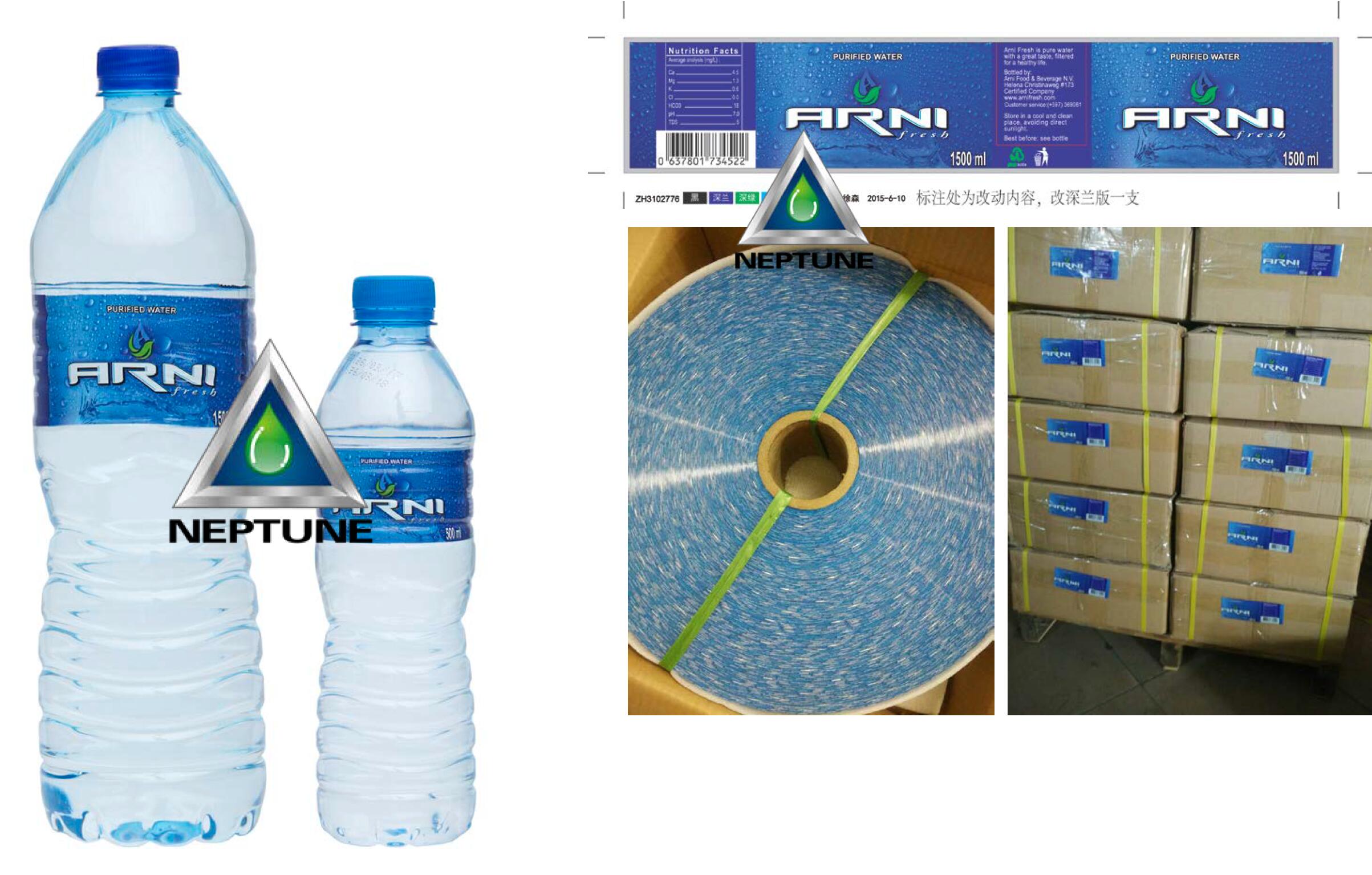 Bottle Sleeve Labeling Machine 8 bottled water with sleeve label