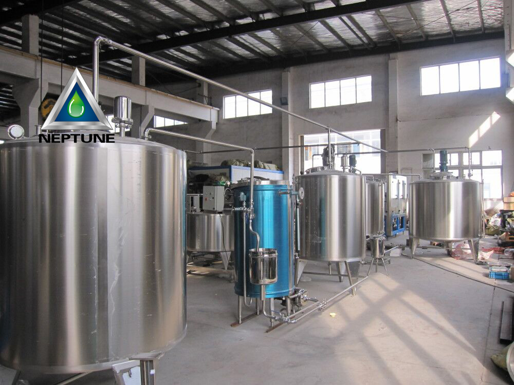 Juice and Tea Drink Hot Filling Line 8 juice treament process