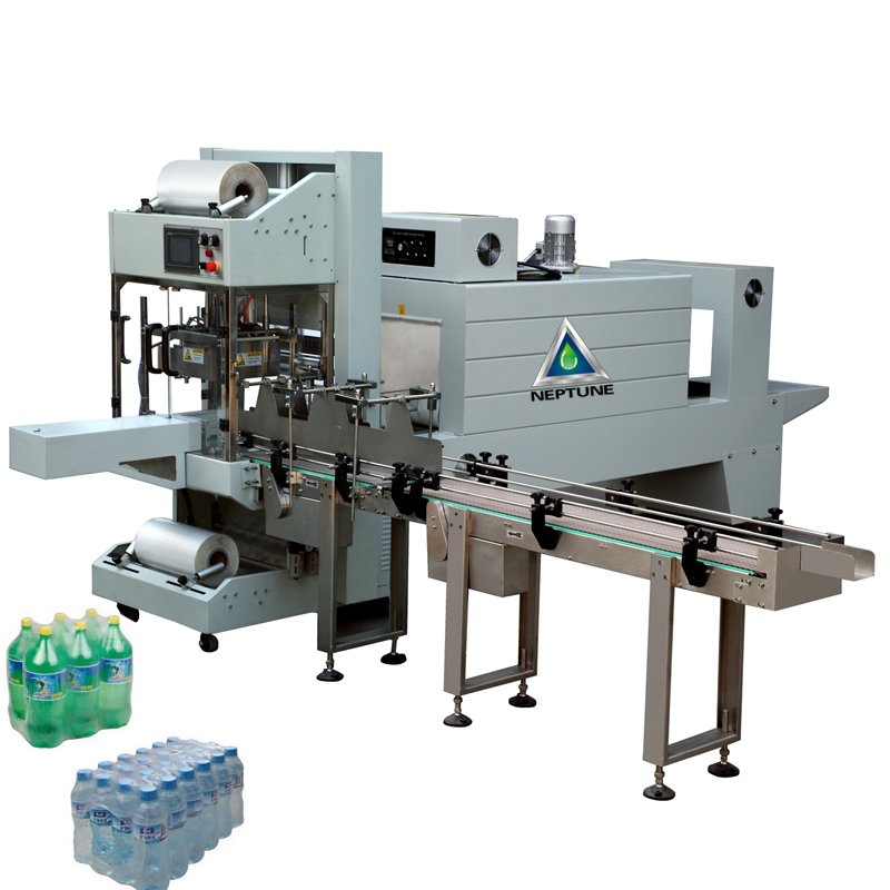Automatic Water Bottle Shrink Wrap Machine 1 NP 550 AUTOMATIC WRAP SHRINK PACKAGE MACHINE