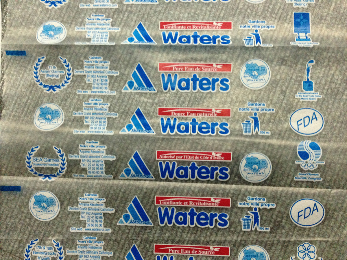 AS2000 Pure Water Machine With Photocell Monitoring 2 pure water sachet water color code