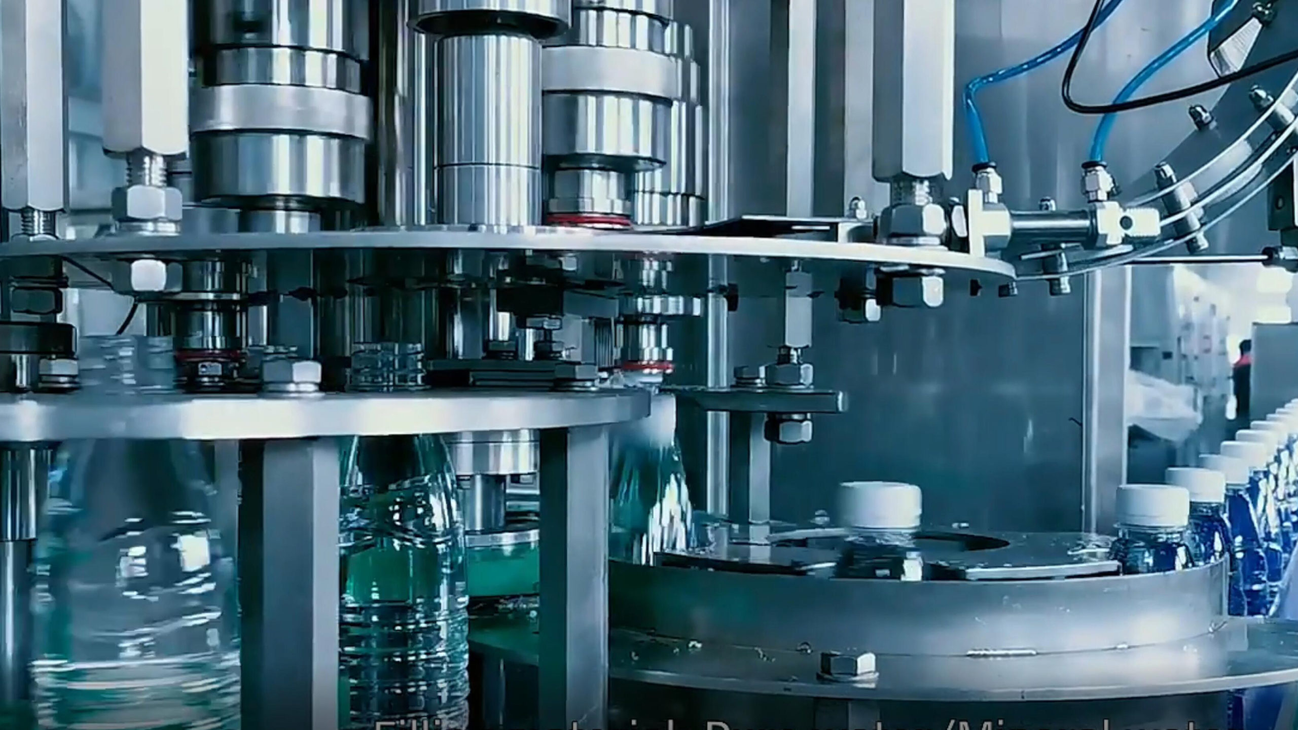 Water Filling Machine 5 rotary bottle capping scaled
