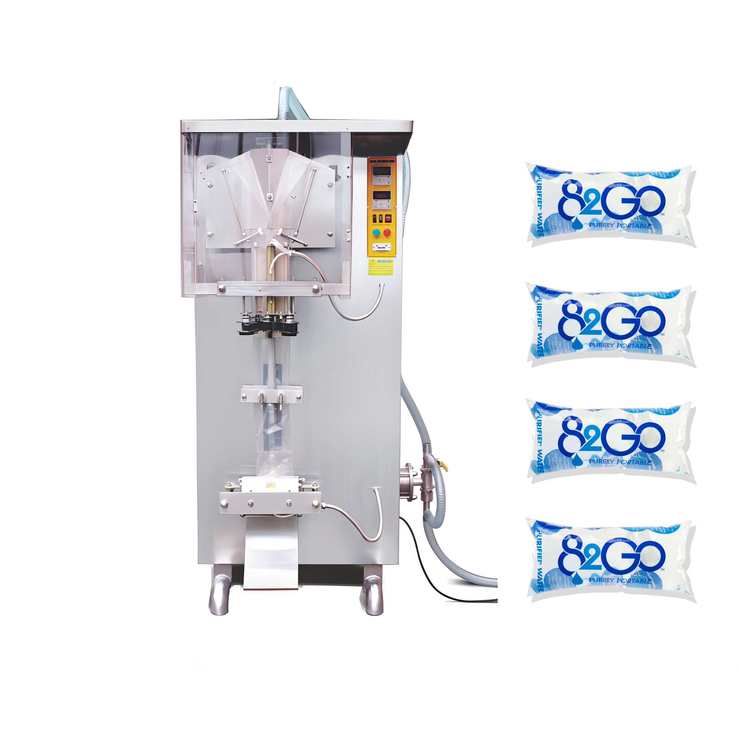250ml Sachet water packaging Machine 1 250ml Bag Water Filling and Sealing Machine