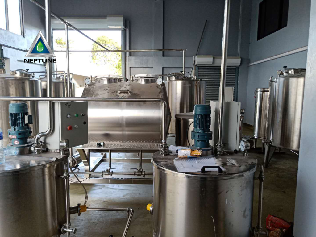 Carbonated Coka Drink Producing Line 4 carbon drink machine