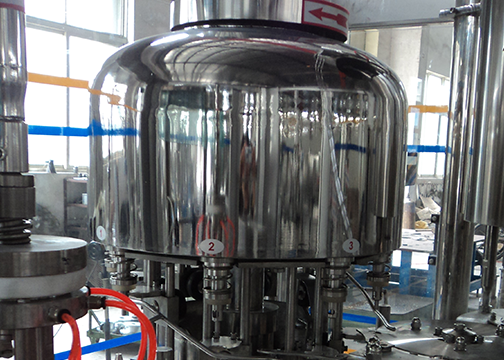 2000BPH Automatic Water Bottling Machine 6 filler